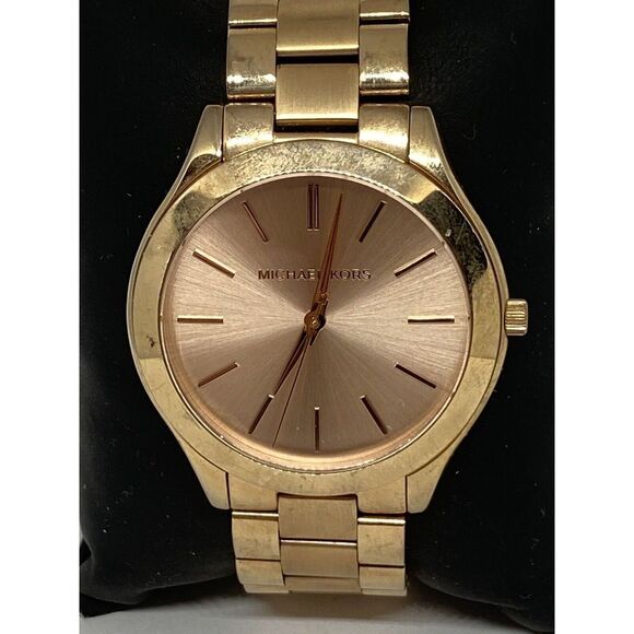 Michael Kors Runway MK3197 Womens Stainless Steel Analog Dial Quartz Watch XR434 - Picture 2 of 12